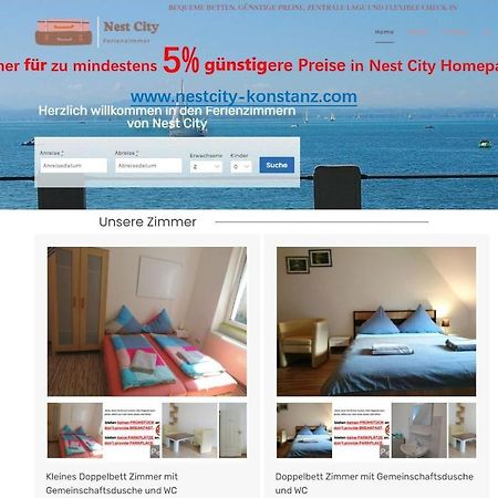 קונסטנץ Nest City - Not A Hotel, Private Room With Shared Showers, No Parking, Breakfast, Or Kitchen, Towels Available For A Fee, Check-In 4 Pm To 11 Pm מראה חיצוני תמונה